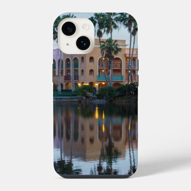 Coronada Springs Reflections Iphone Case (Back)