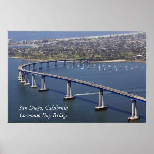 Coronado Bay Bridge Poster