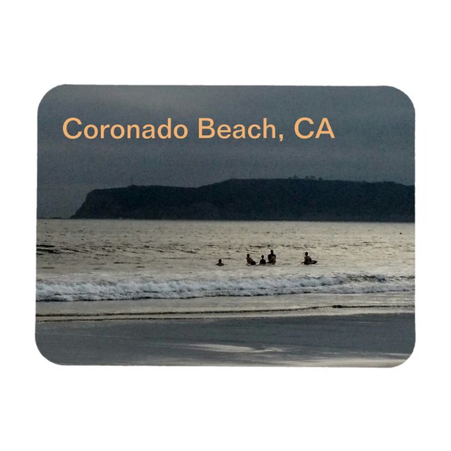Coronado Beach California Photo Magnet (Horizontal)