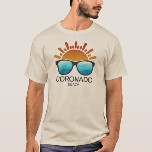 Coronado Beach California Sunglasses T-Shirt