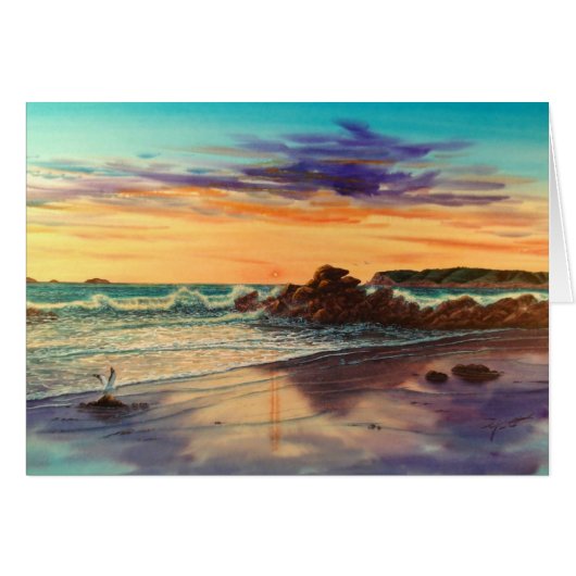 CORONADO BEACH SUNSETJPEC CARDS (Front Horizontal)