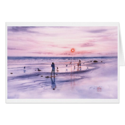 CORONADO BEACH SUNSETJPEC CARDS (Front Horizontal)