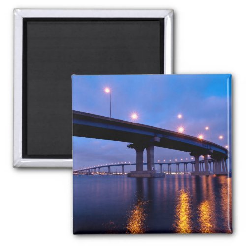 Coronado Bridge at Dusk Magnet