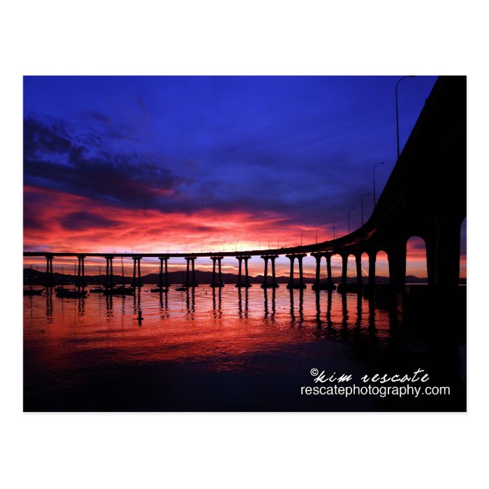 Coronado Bridge Sunrise Postcards