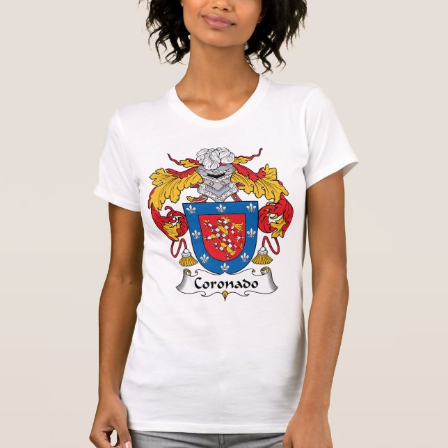 Coronado Family Crest T-Shirt (Front)