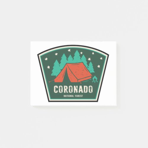 Coronado National Forest Camping Post_it Notes