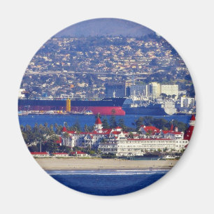 Coronado Seen From The Cabrillo National Monument Magnet