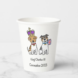 Coronation 2023 paper cups
