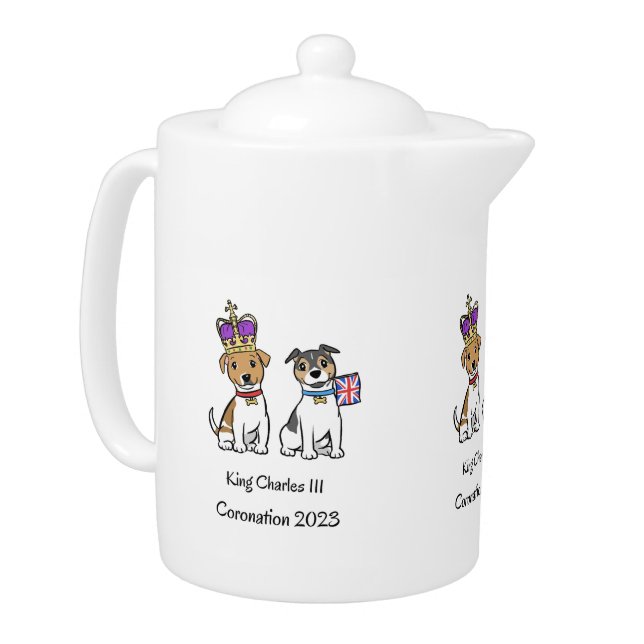 Coronation 2023   teapot (Left)