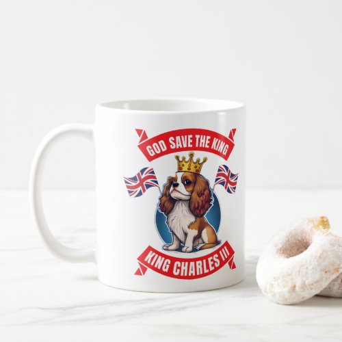 Coronation Cavalier King Charles Coffee Mug