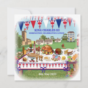 Coronation Celebration Lunch Invitation
