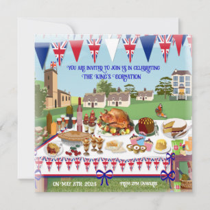Coronation Celebration Lunch Invitation