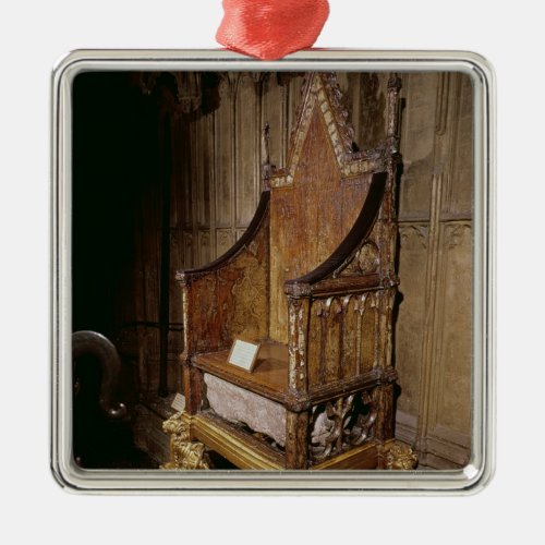 Coronation chair made for Edward I by Walter Metal Ornament