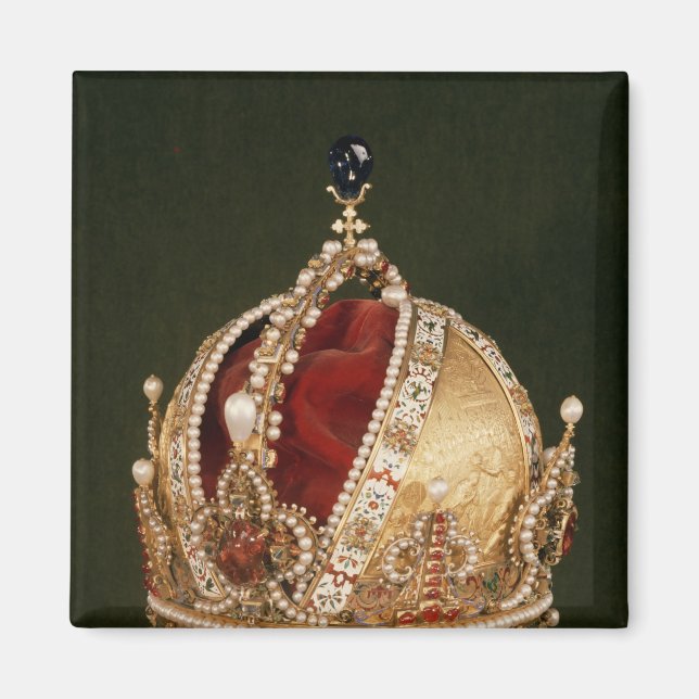 Coronation crown of Rudolph II , c.1576 Magnet (Front)