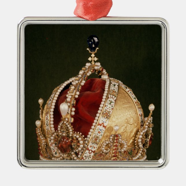 Coronation crown of Rudolph II , c.1576 Metal Ornament (Front)