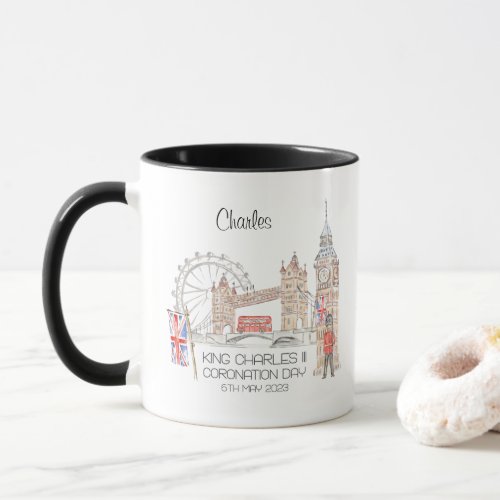 Coronation day 2023 King Charles III Personalized  Mug