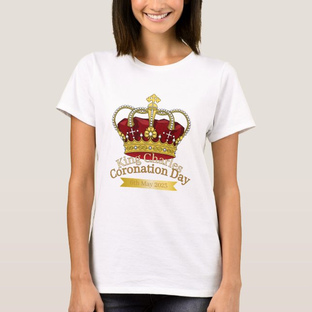 Coronation Day Crown T-Shirt (Front)