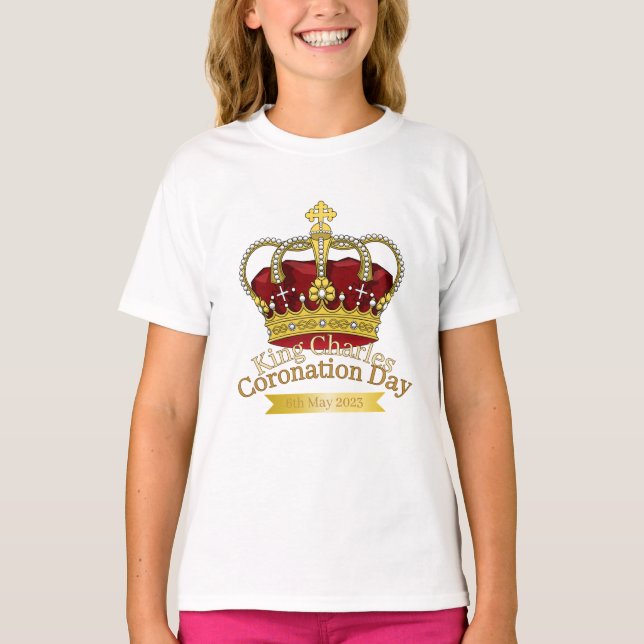 Coronation Day Crown T-Shirt (Front)