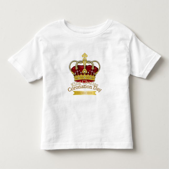 Coronation Day Crown T-Shirt (Front)
