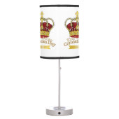 Coronation Day Crown Table Lamp (Back)