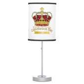 Coronation Day Crown Table Lamp (Front)