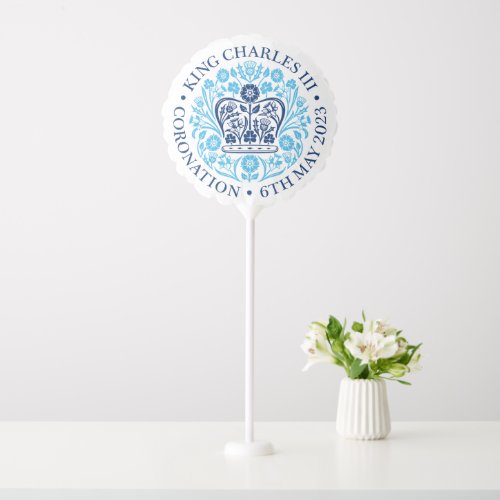 Coronation Emblem King Charles III Balloon