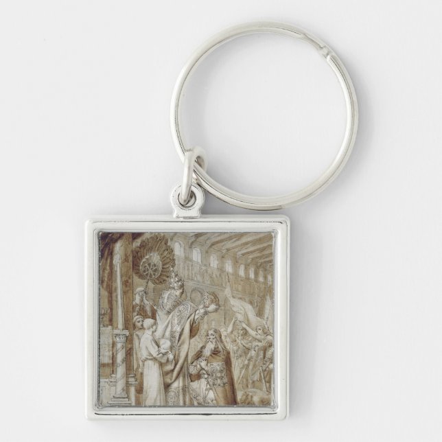 Coronation of Charlemagne Keychain (Front)