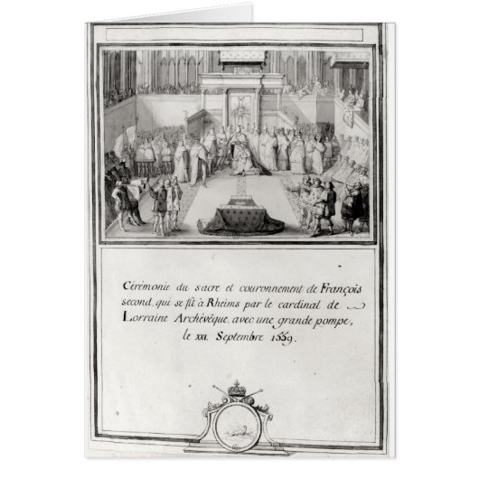 Coronation of Francis II Cards (Front)