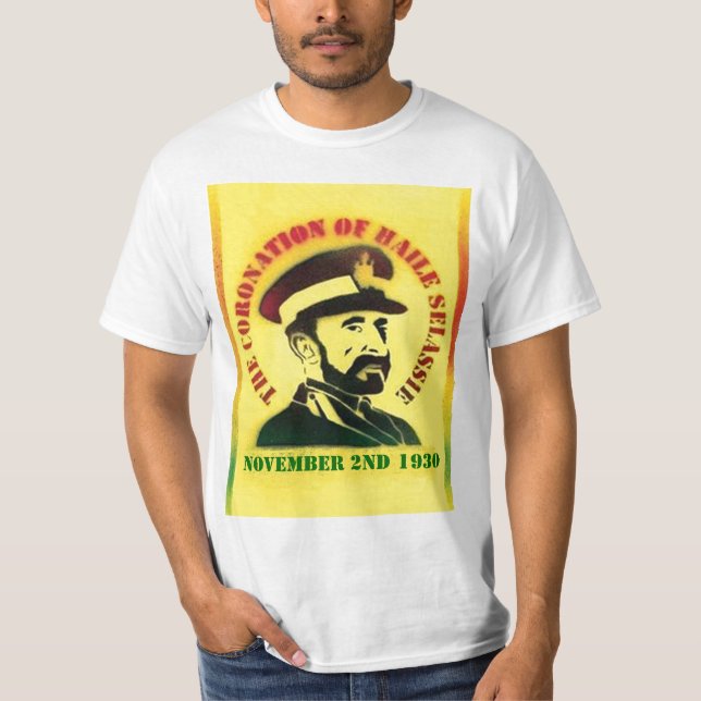 Coronation of Haile Selassie T-Shirt (Front)