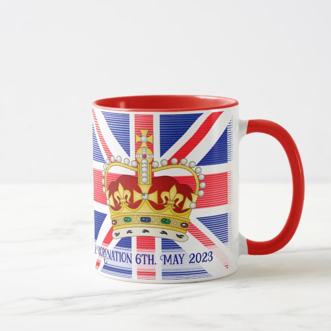 Coronation of King Charles III  Coffee Mug (Right)