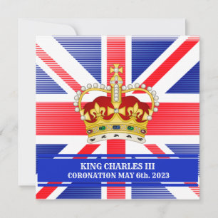 Coronation of King Charles III Invitation