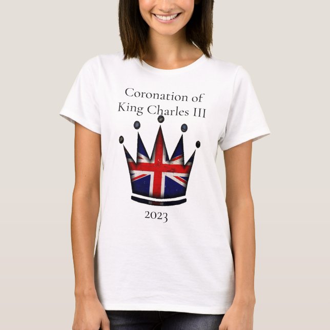 Coronation of King Charles III T-Shirt (Front)