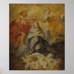 Coronation of Mary Poster