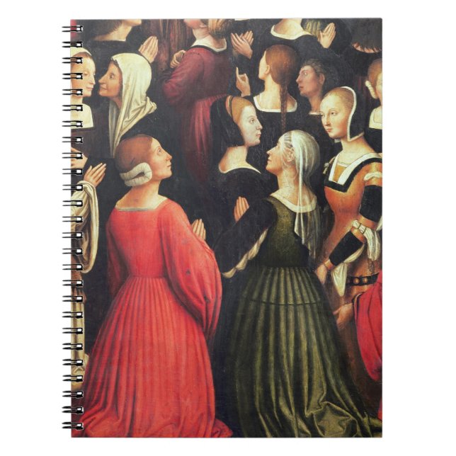 Coronation of the Virgin, 1513 (oil on panel) (det Notebook (Front)