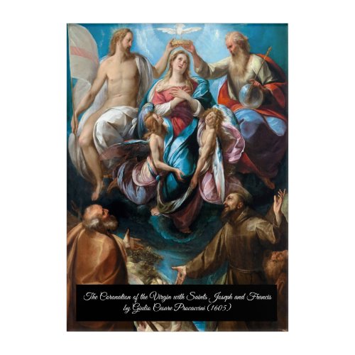 Coronation of the Virgin Acrylic Print