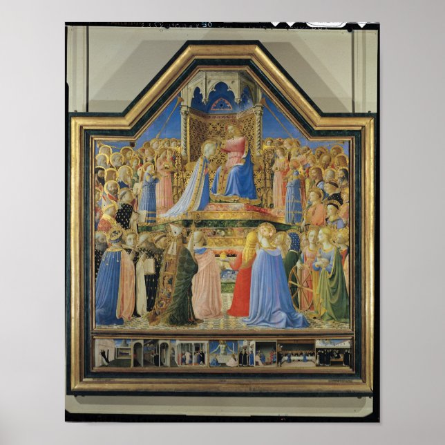 Coronation of the Virgin, c.1430-32 Poster (Front)