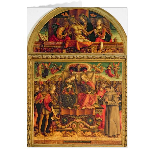 Coronation of the Virgin Cards (Front)