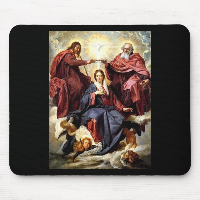 Coronation of the Virgin Mouse Pad (Front)