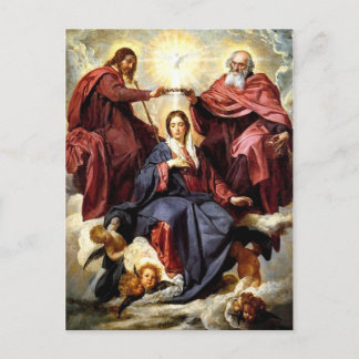 Coronation of the Virgin Postcard