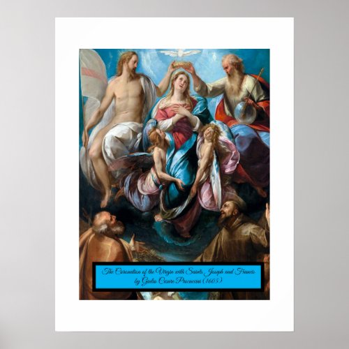 Coronation of the Virgin Poster