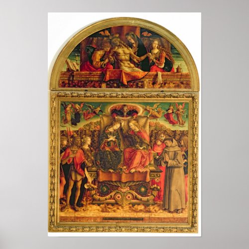 Coronation of the Virgin Poster