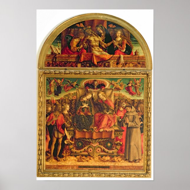 Coronation of the Virgin Poster (Front)