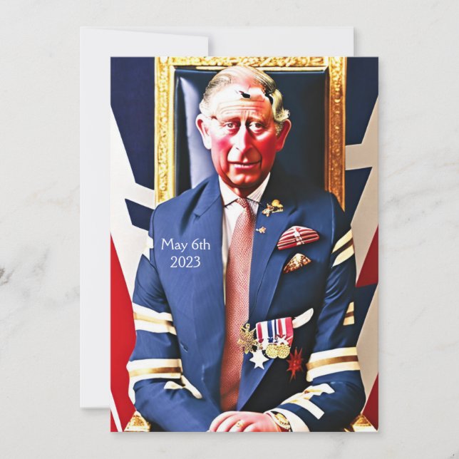 Coronation Party Invitation (Front)