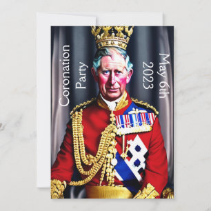 Coronation Party Invitation