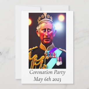 Coronation Party Invitation