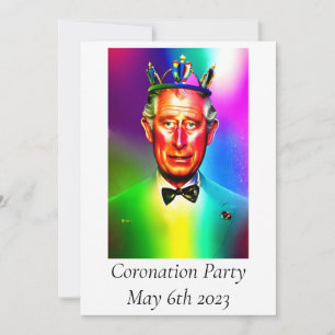 Coronation Party Invitation