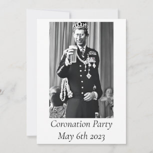 Coronation Party Invitation
