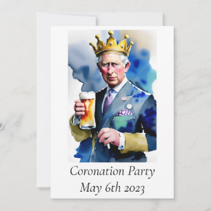Coronation Party Invitation