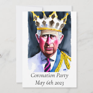Coronation Party Invitation