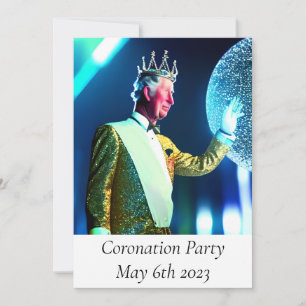 Coronation Party Invitation